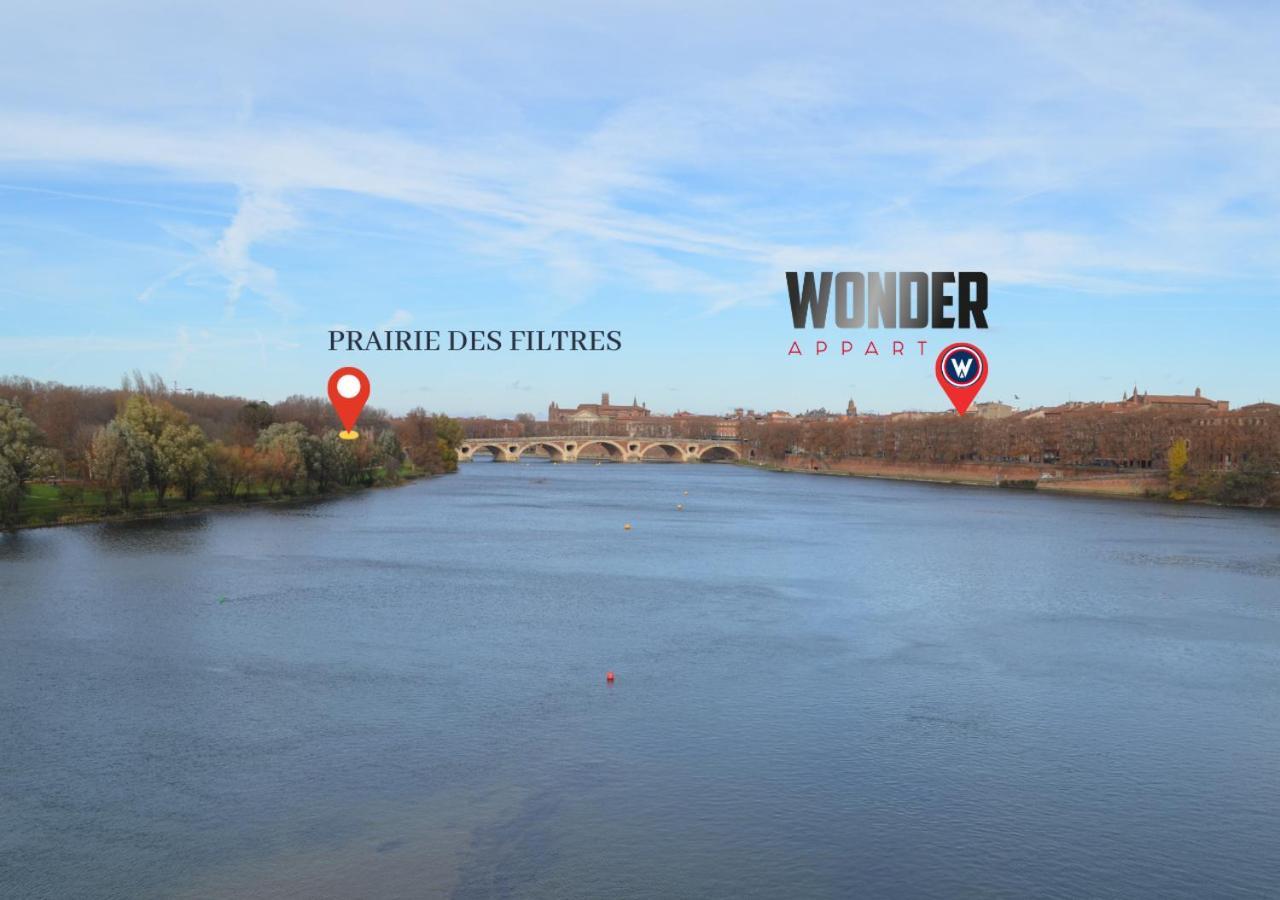 Wonder Appart' 402 - Vue Sur Garonne Toulouse Bagian luar foto