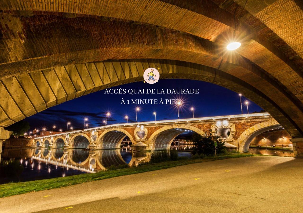 Wonder Appart' 402 - Vue Sur Garonne Toulouse Bagian luar foto